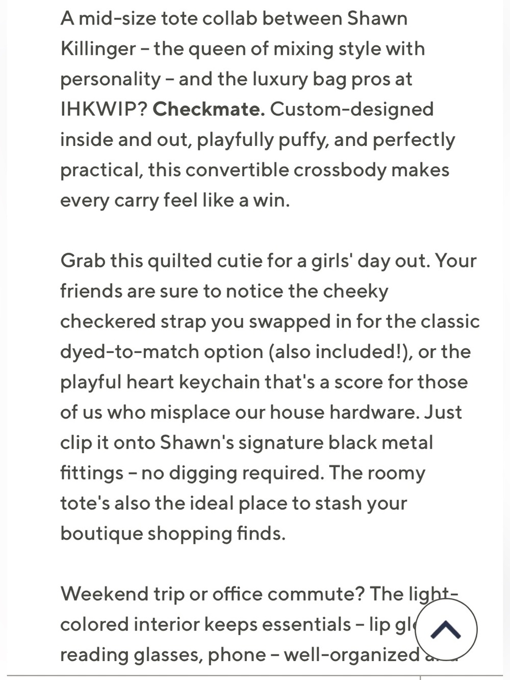 NEW IHKWIP Checkmate Quilted Tote with 2 Crossbody Straps Olive green checkered - Picture 4 of 13